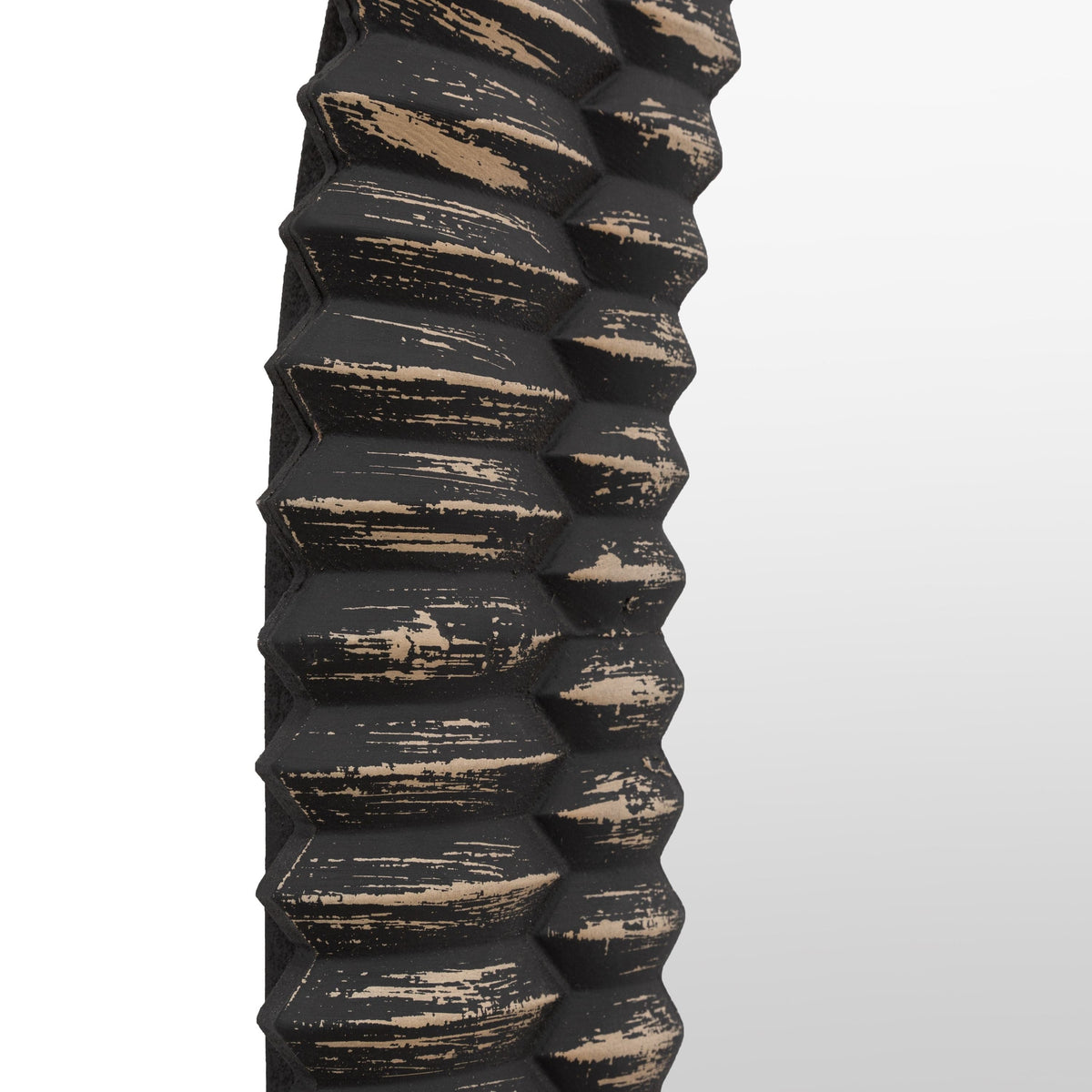 Bodhi Mirrors Caffs Arch Overmantle Black Wash House of Isabella UK