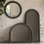 Bodhi Mirrors Caffs Round Mirror Black Wash House of Isabella UK