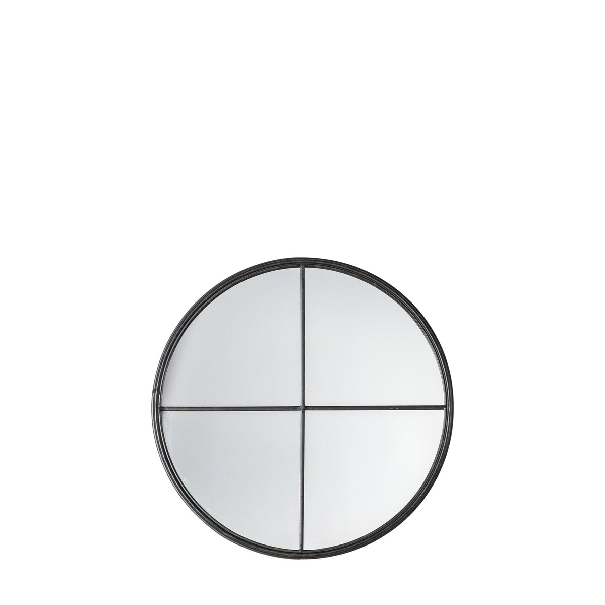 Canonstown Round Mirror Black.