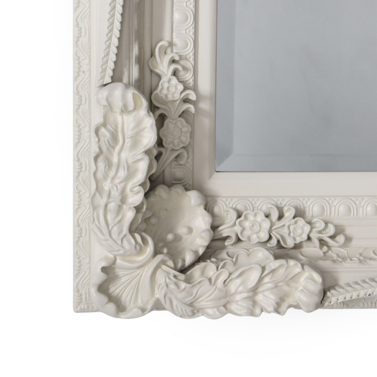 Bodhi Mirrors Carved Louis Mirror Cream House of Isabella UK