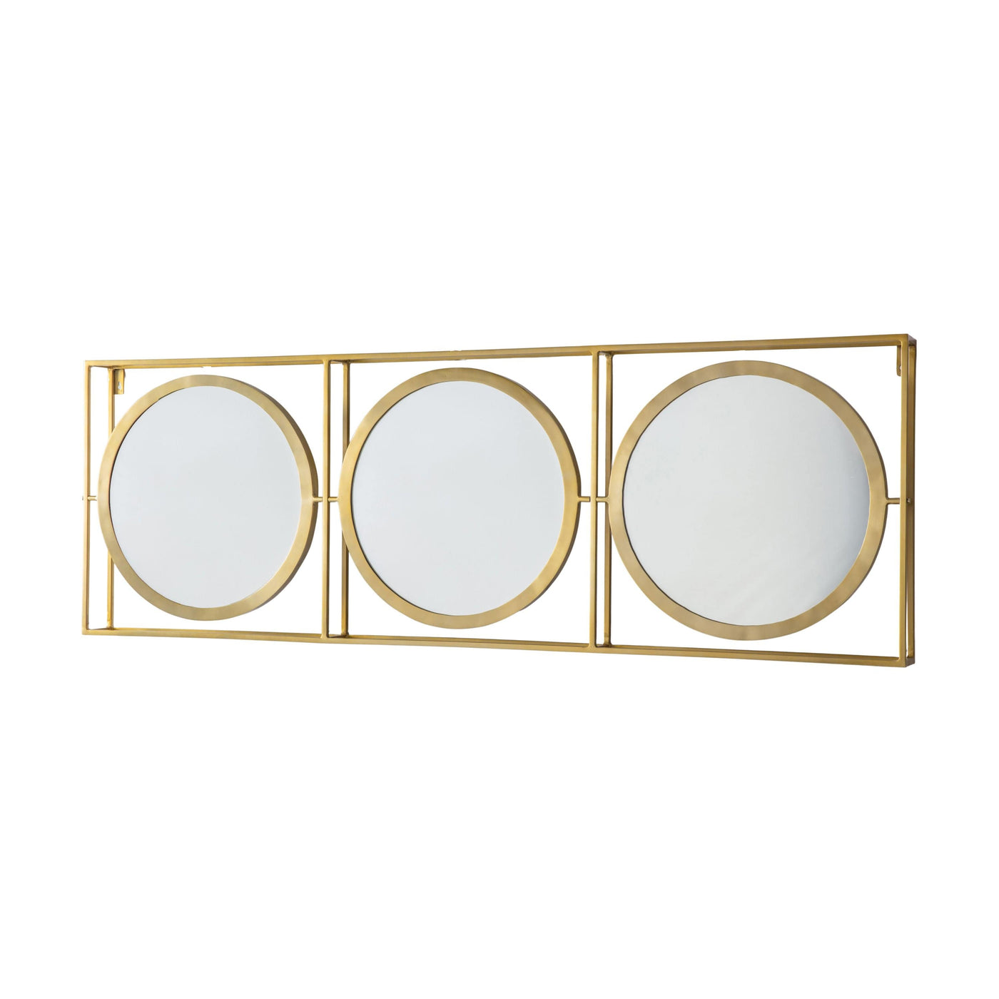 Bodhi Mirrors Castlewellan Mirror Brass Leaner House of Isabella UK