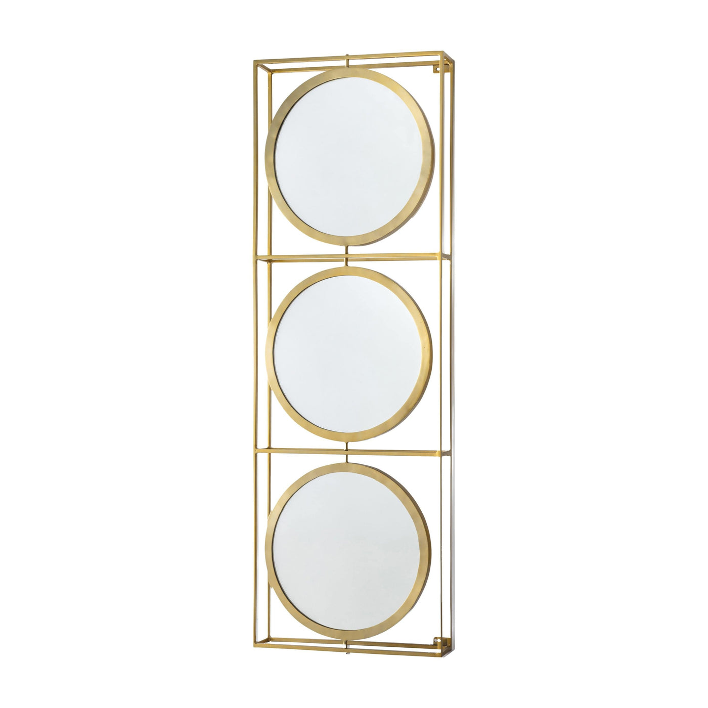 Bodhi Mirrors Castlewellan Mirror Brass Leaner House of Isabella UK