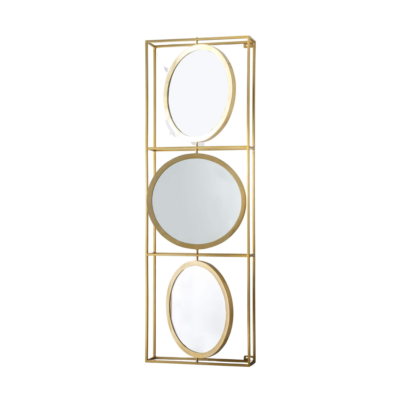 Bodhi Mirrors Castlewellan Mirror Brass Leaner House of Isabella UK