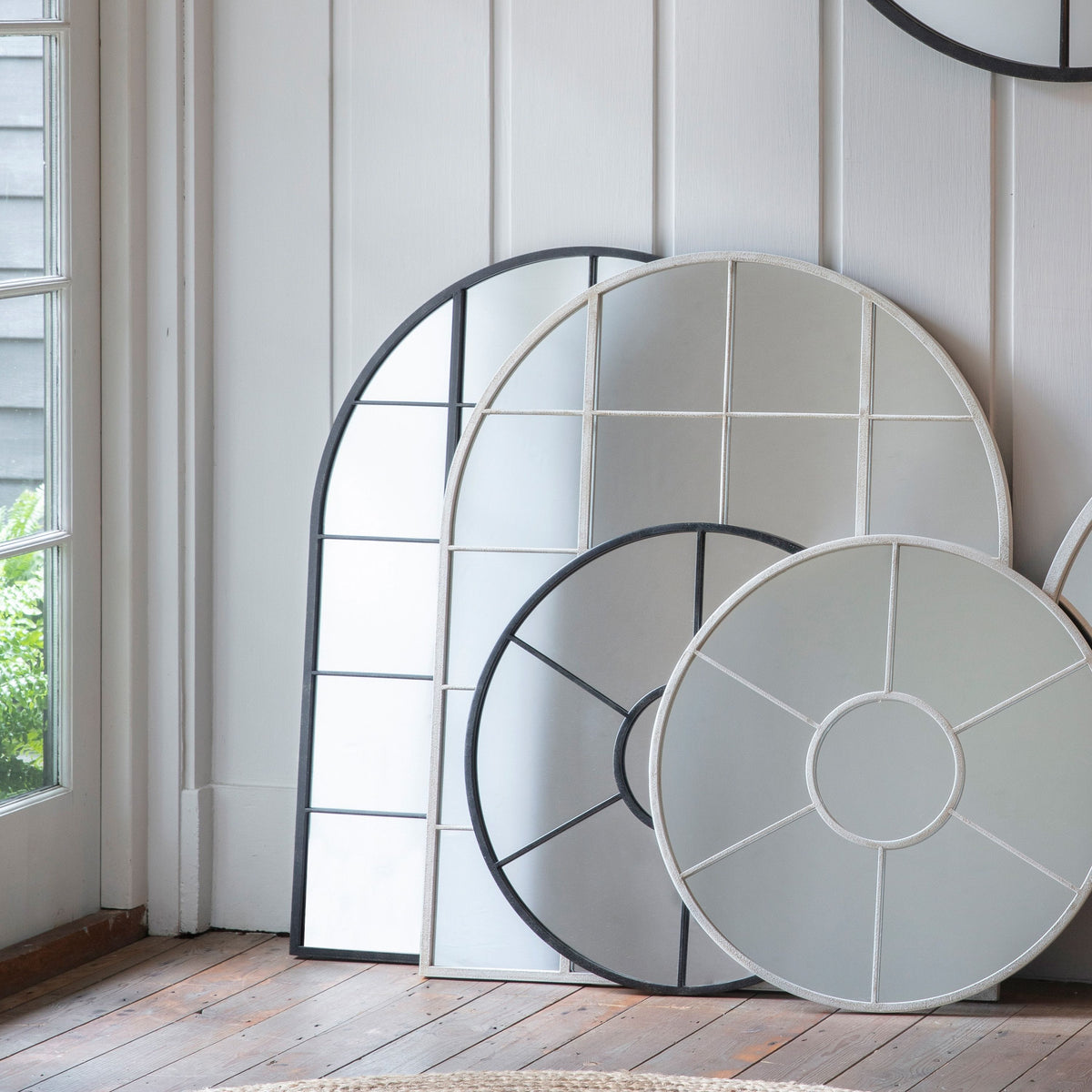 Causeway Arch Mirror Black.