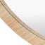Bodhi Mirrors Cedar Round Mirror Oak Large House of Isabella UK