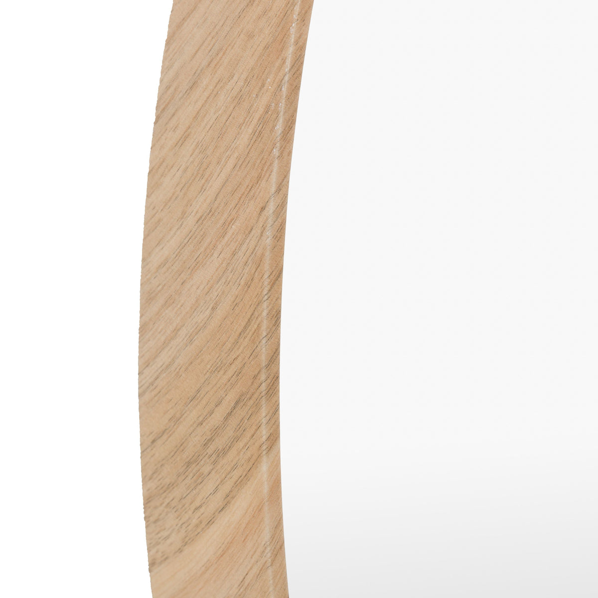 Bodhi Mirrors Cedar Round Mirror Oak Large House of Isabella UK