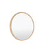 Bodhi Mirrors Cedar Round Mirror Oak Large House of Isabella UK