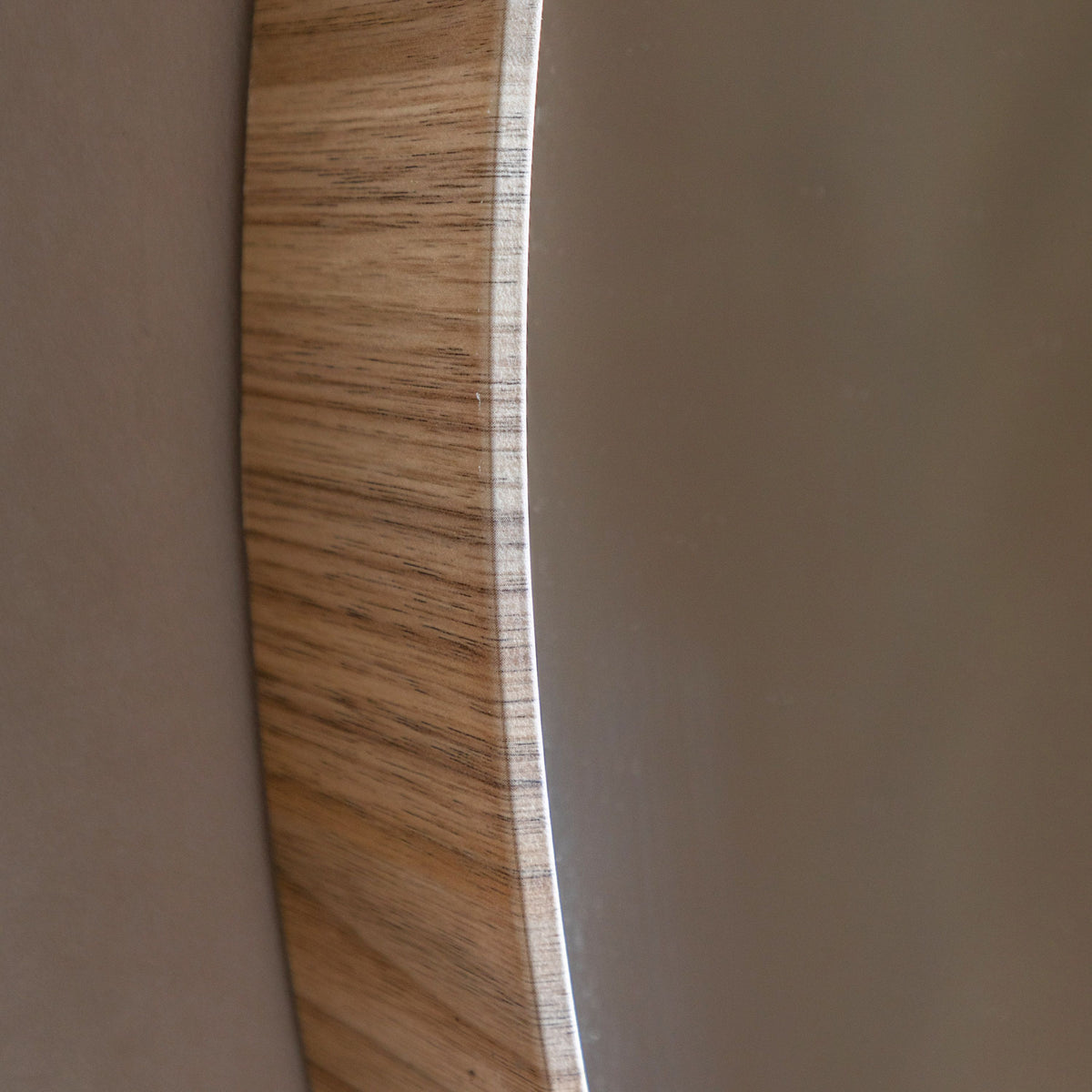 Bodhi Mirrors Cedar Round Mirror Oak Large House of Isabella UK