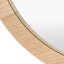 Bodhi Mirrors Cedar Round Mirror Oak Small House of Isabella UK