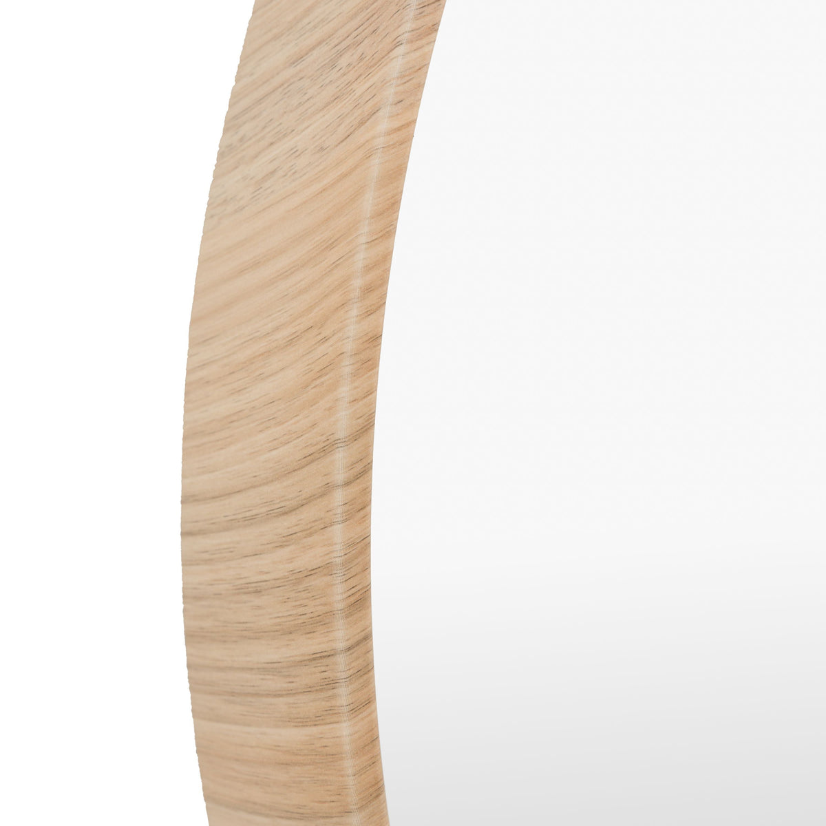 Bodhi Mirrors Cedar Round Mirror Oak Small House of Isabella UK