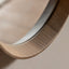 Bodhi Mirrors Cedar Round Mirror Oak Small House of Isabella UK