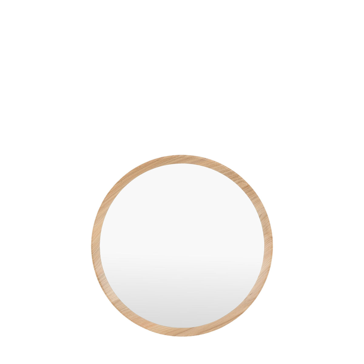 Bodhi Mirrors Cedar Round Mirror Oak Small House of Isabella UK