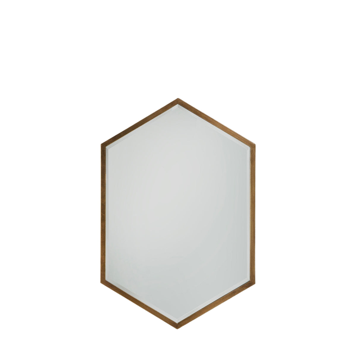 Chellington Mirror Antique Gold W600 x D20 x H900mm.