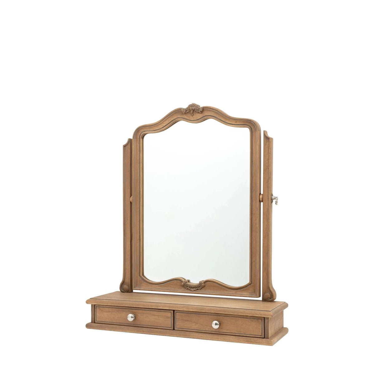 Bodhi Mirrors Chic Dressing Table Mirror Weathered House of Isabella UK