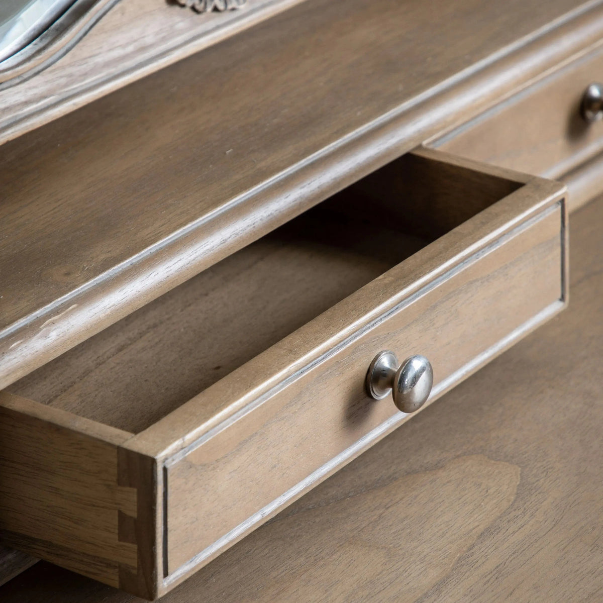 Bodhi Mirrors Chic Dressing Table Mirror Weathered House of Isabella UK