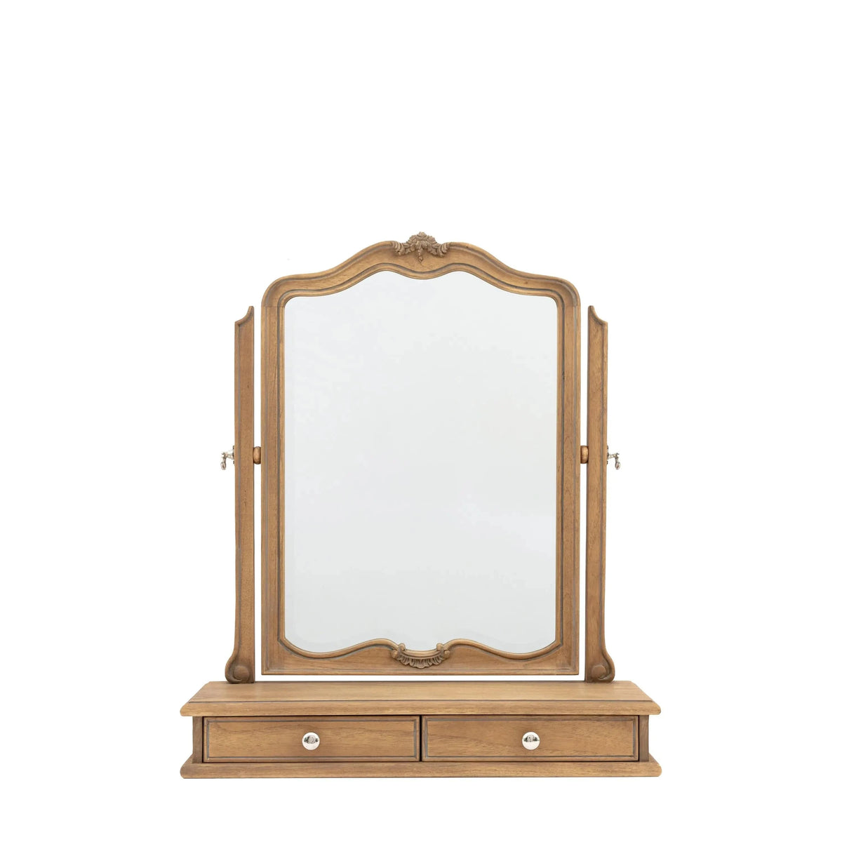 Bodhi Mirrors Chic Dressing Table Mirror Weathered House of Isabella UK