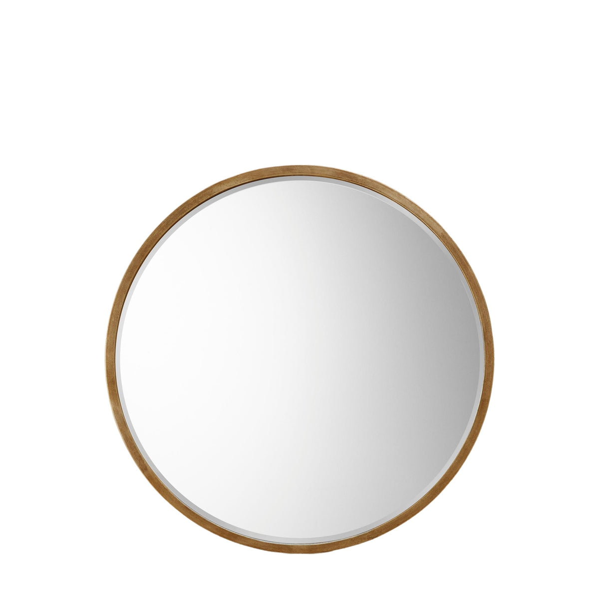 Chichester Round Mirror Antique Gold W800 x D20 x H800mm.