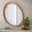 Bodhi Mirrors Copenhagen Pebble Mirror Oak House of Isabella UK