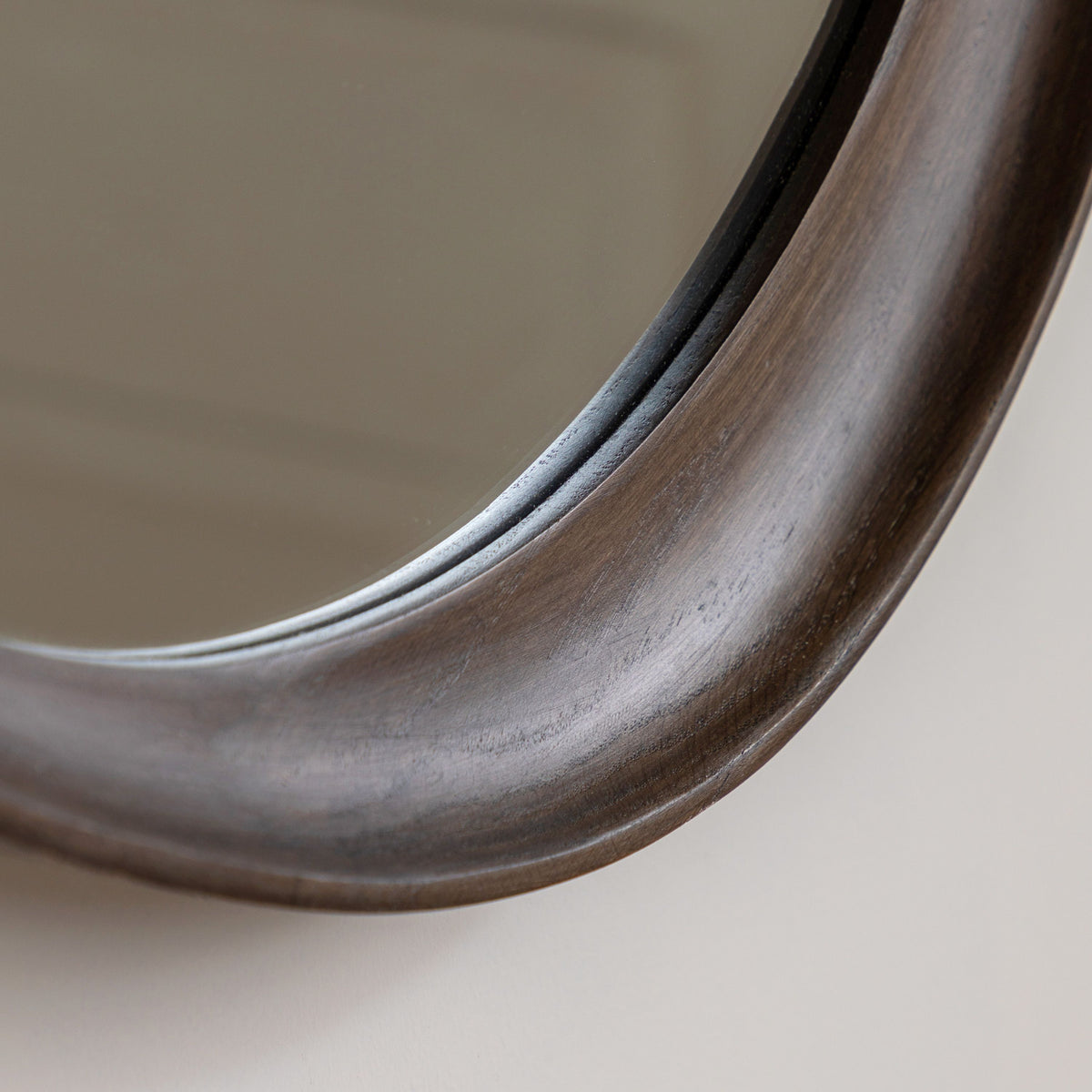 Bodhi Mirrors Copenhagen Pebble Mirror Walnut House of Isabella UK