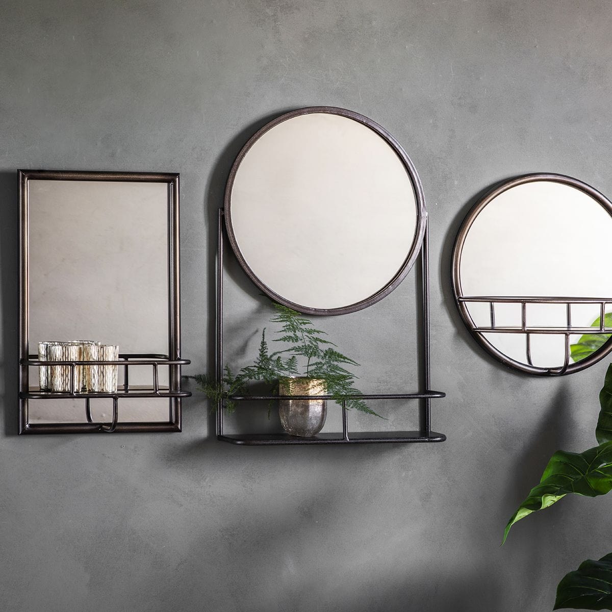 Bodhi Mirrors Dodington Mirror Rectangle W300 x D100 x H480mm House of Isabella UK