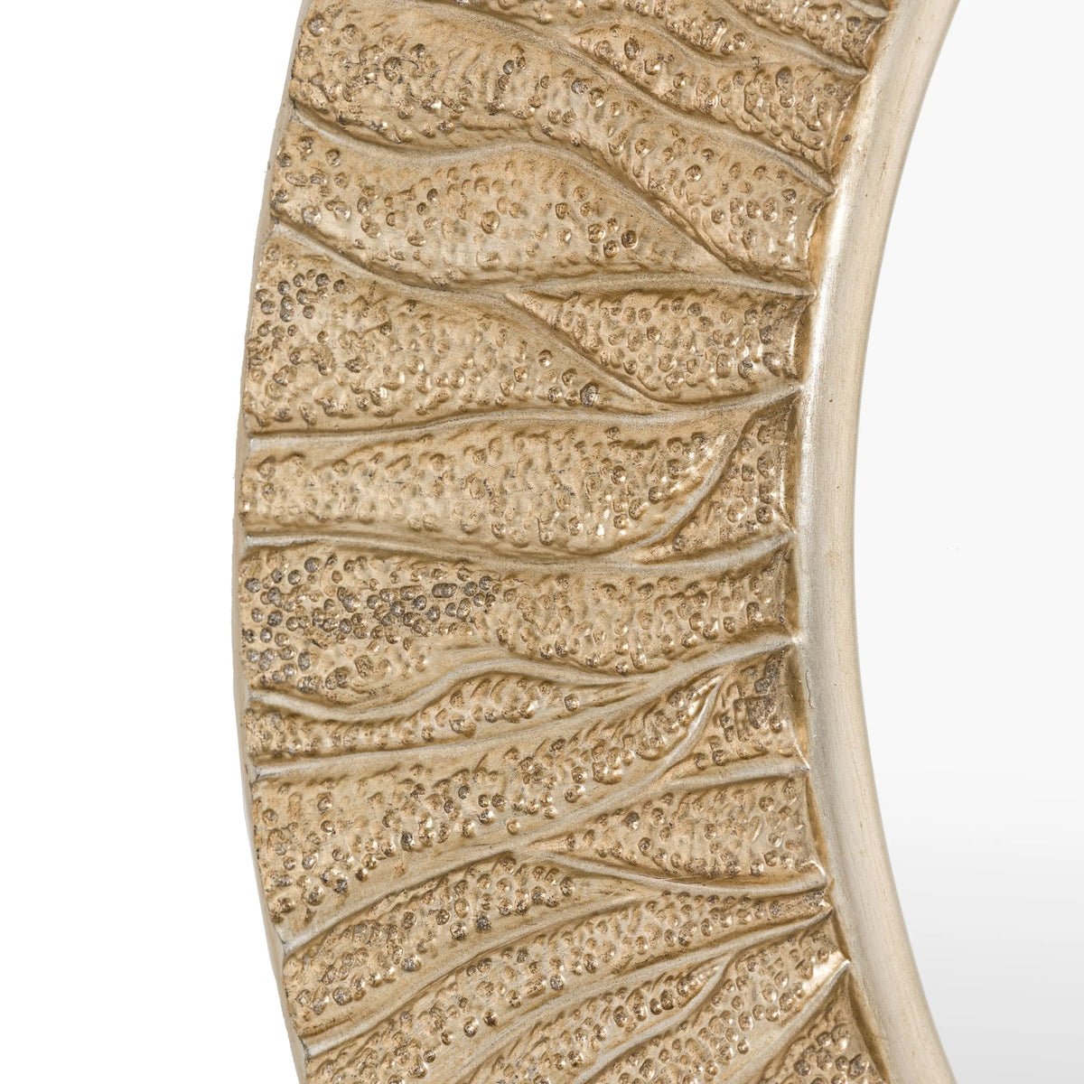 Bodhi Mirrors Falia Round Mirror Gold House of Isabella UK