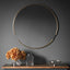 Bodhi Mirrors Fitzroy Round Mirror Gold House of Isabella UK