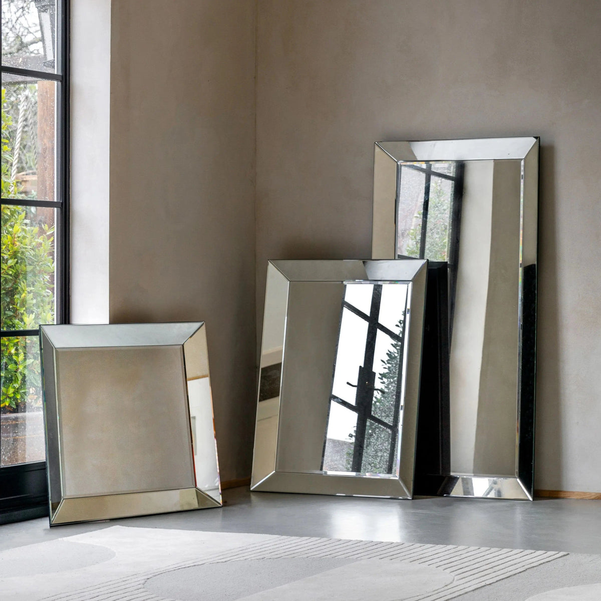 Bodhi Mirrors Greenhithe Square Mirror House of Isabella UK