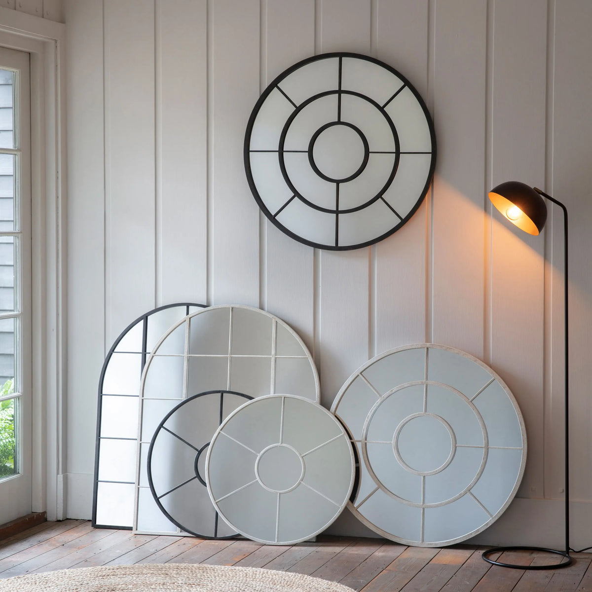 Bodhi Mirrors Hampstead Arch Mirror Black House of Isabella UK