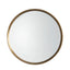 Bodhi Mirrors Harvey Round Mirror Gold House of Isabella UK