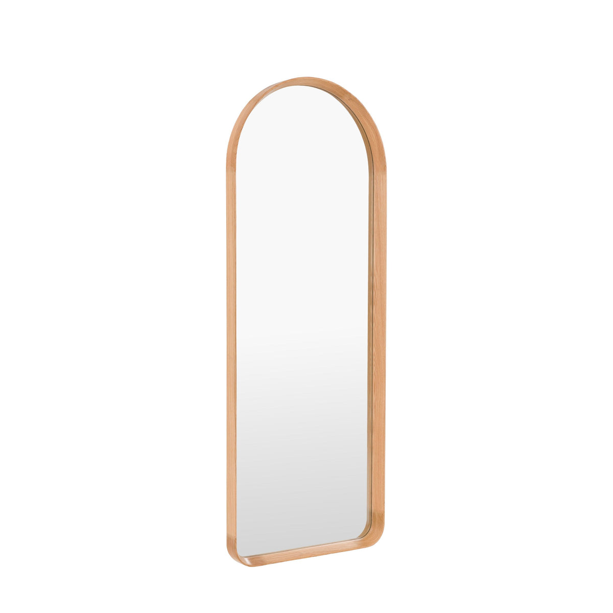 Bodhi Mirrors Helsinki Arch Leaner Mirror Oak House of Isabella UK