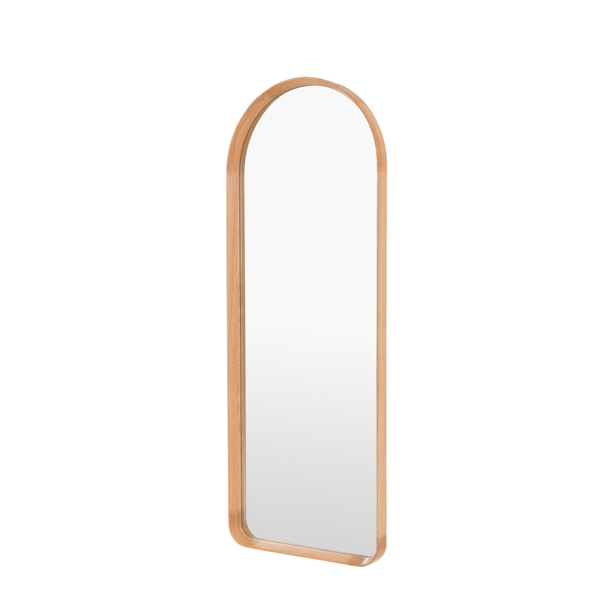 Bodhi Mirrors Helsinki Arch Leaner Mirror Oak House of Isabella UK