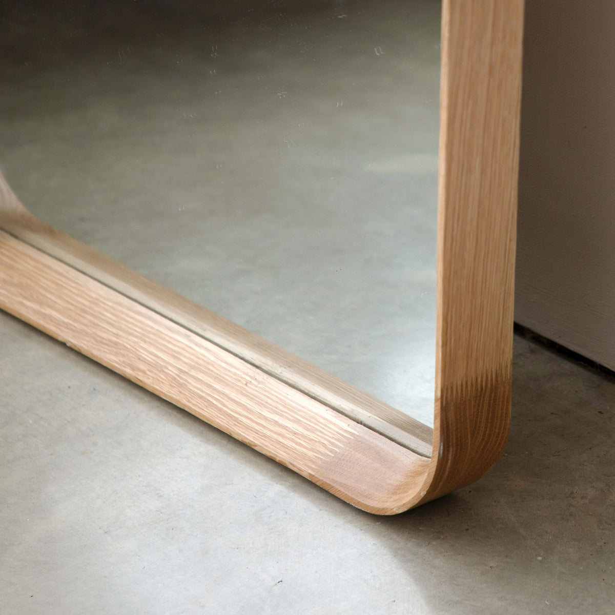 Bodhi Mirrors Helsinki Arch Leaner Mirror Oak House of Isabella UK