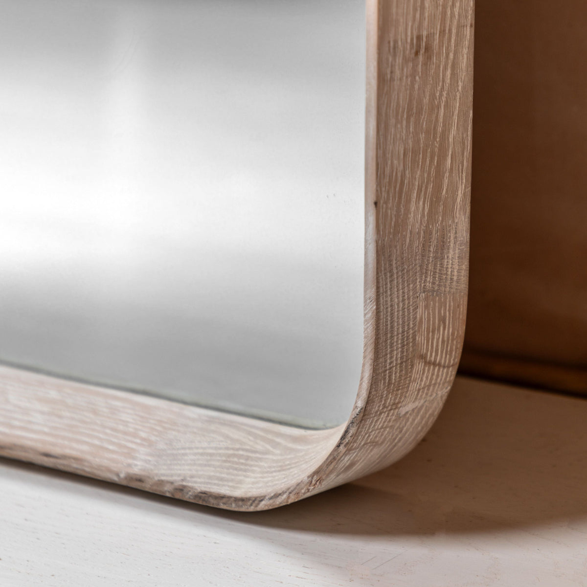 Bodhi Mirrors Helsinki Arch Leaner Mirror Washed Oak House of Isabella UK
