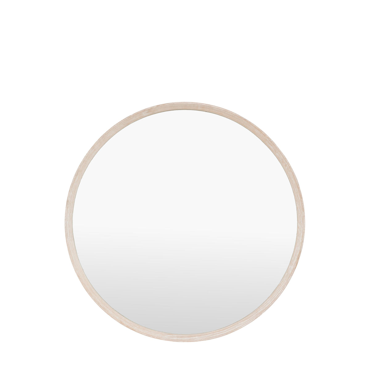 Bodhi Mirrors Helsinki Round Mirror Washed Oak House of Isabella UK