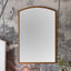 Bodhi Mirrors Higgins Arch Mirror Antique Gold Small House of Isabella UK