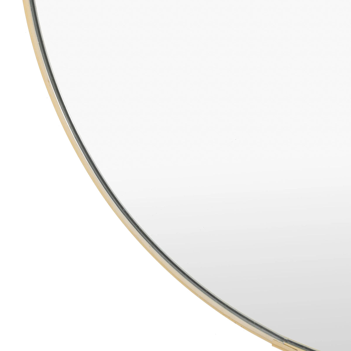 Bodhi Mirrors Highline Elipse Mirror Brass House of Isabella UK