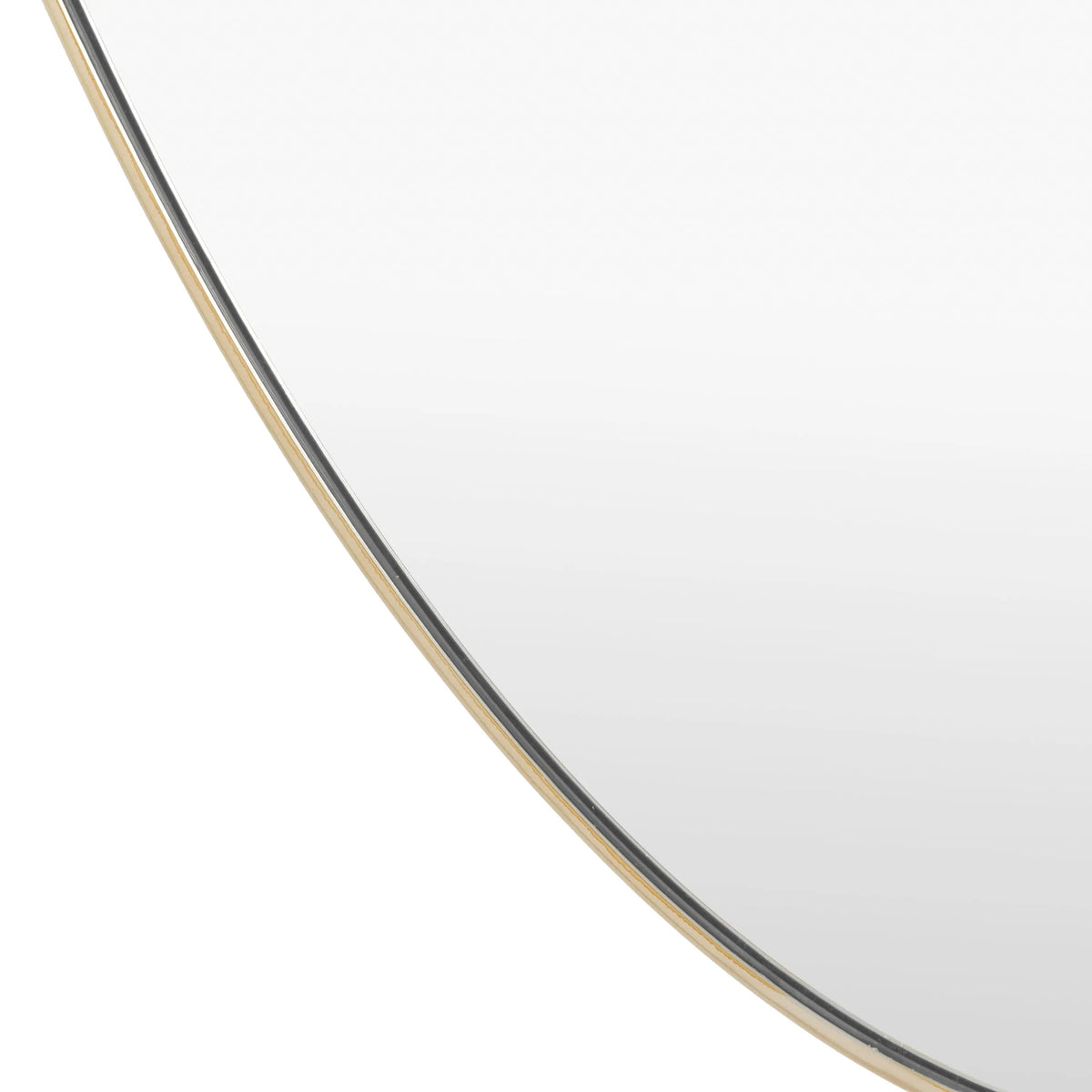 Bodhi Mirrors Highline Pebble Mirror Brass House of Isabella UK