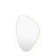 Bodhi Mirrors Highline Pebble Mirror Brass House of Isabella UK