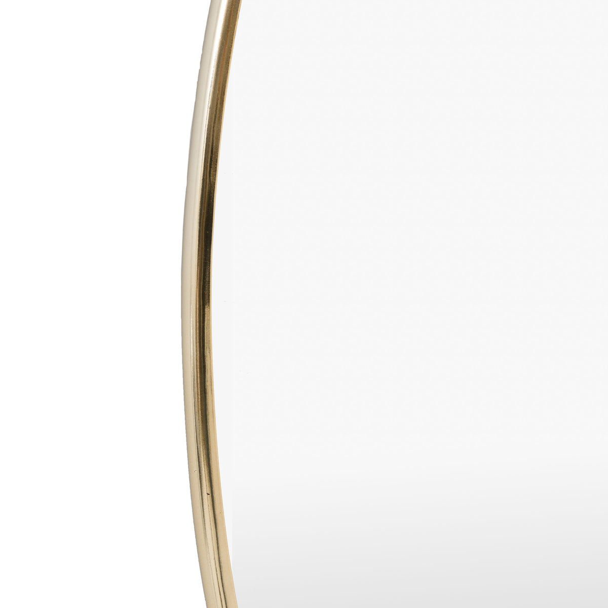 Bodhi Mirrors Highline Round Mirror Brass Large House of Isabella UK