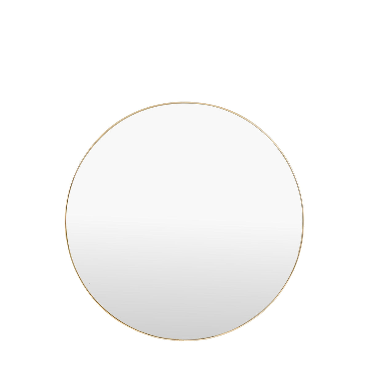 Bodhi Mirrors Highline Round Mirror Brass Large House of Isabella UK