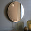 Bodhi Mirrors Highline Round Mirror Brass Small House of Isabella UK
