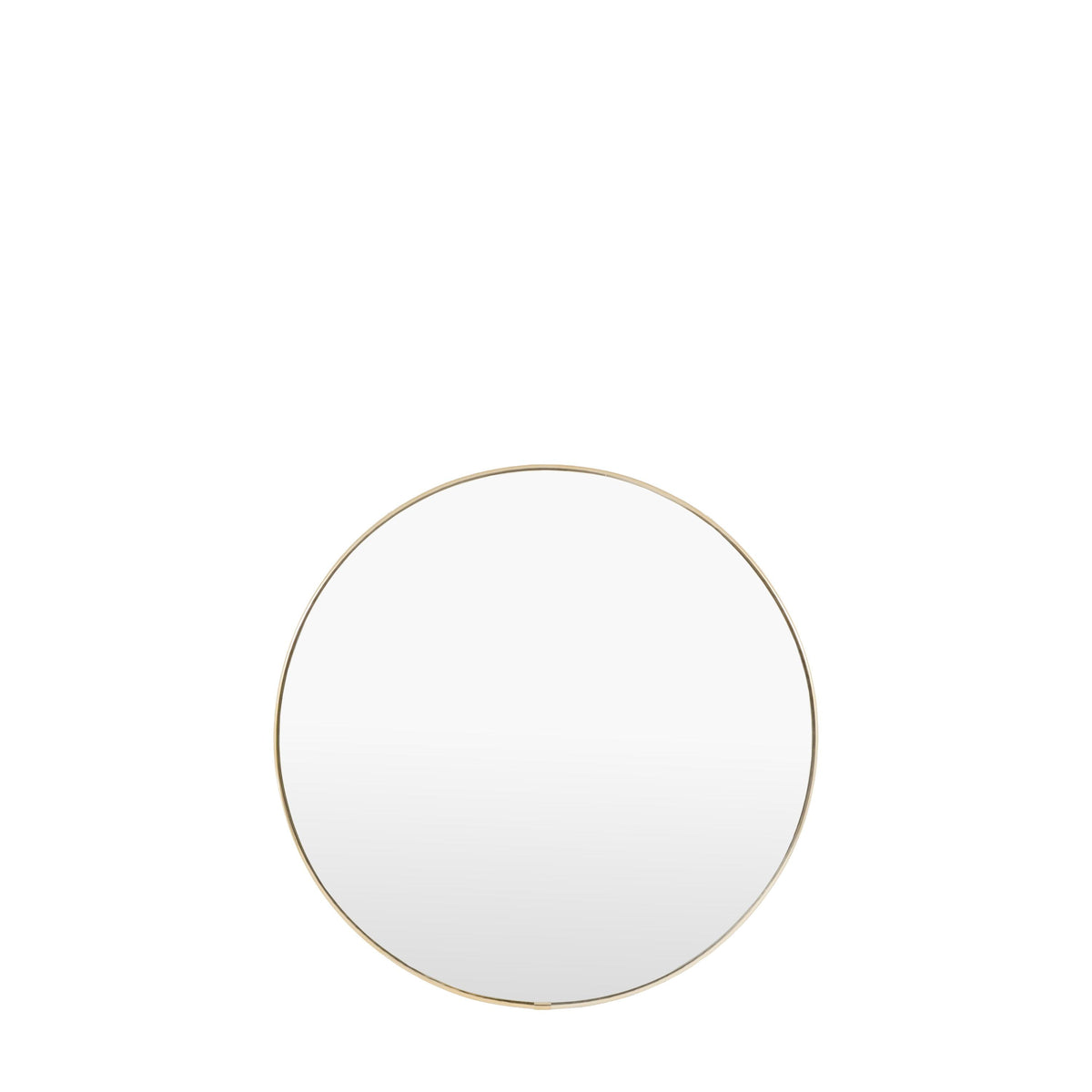 Bodhi Mirrors Highline Round Mirror Brass Small House of Isabella UK