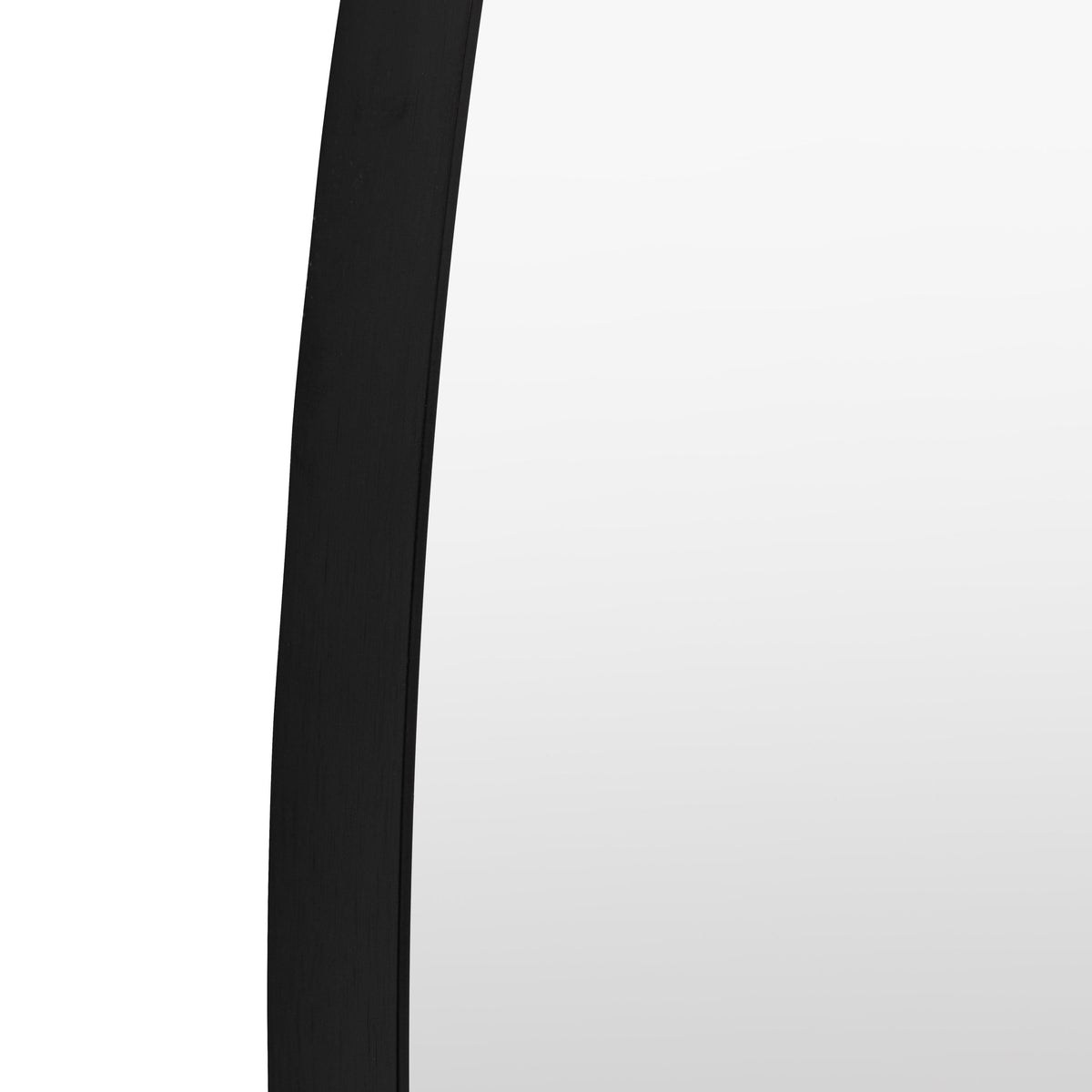 Bodhi Mirrors Holdon Pebble Mirror Black Large House of Isabella UK