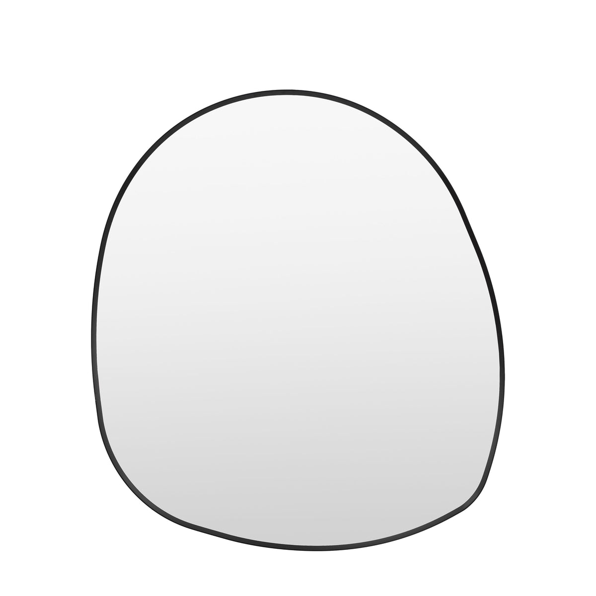 Bodhi Mirrors Holdon Pebble Mirror Black Large House of Isabella UK