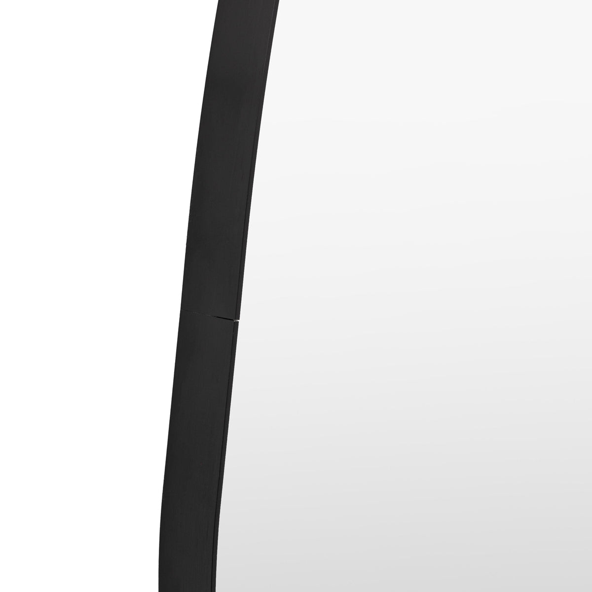 Bodhi Mirrors Holdon Pebble Mirror Black Small House of Isabella UK