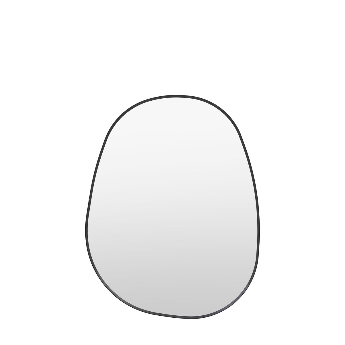 Bodhi Mirrors Holdon Pebble Mirror Black Small House of Isabella UK