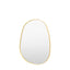 Bodhi Mirrors Holdon Pebble Mirror Gold Small House of Isabella UK
