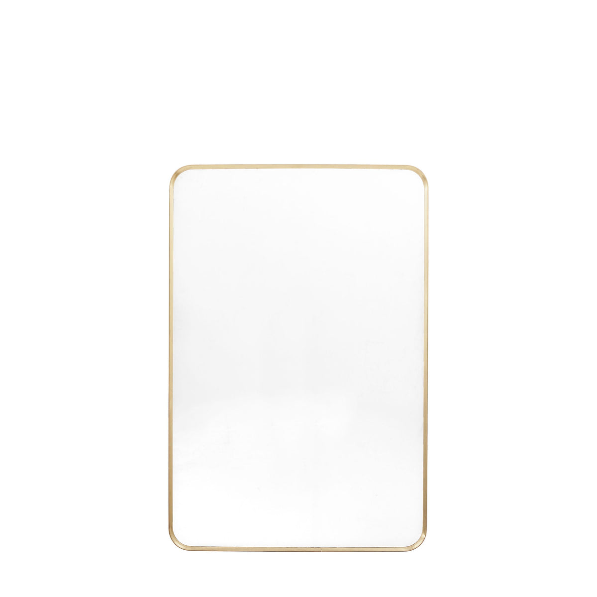 Holworth Rectangle Mirror Gold.