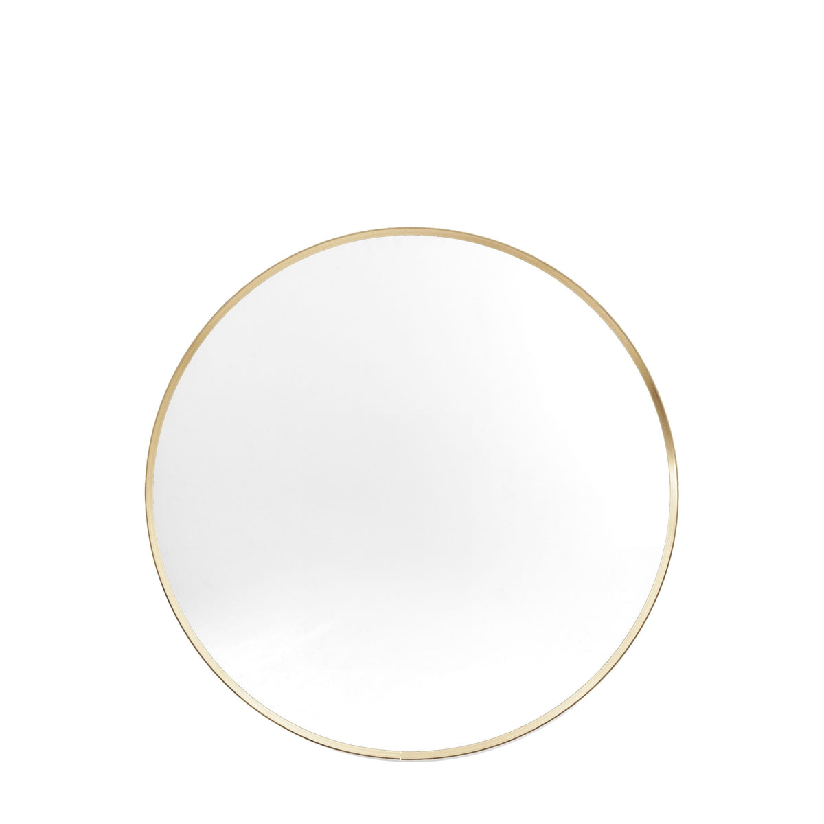 Holworth Round Mirror Gold.