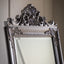 Bodhi Mirrors Lambeth Wood Cheval Mirror Silver House of Isabella UK